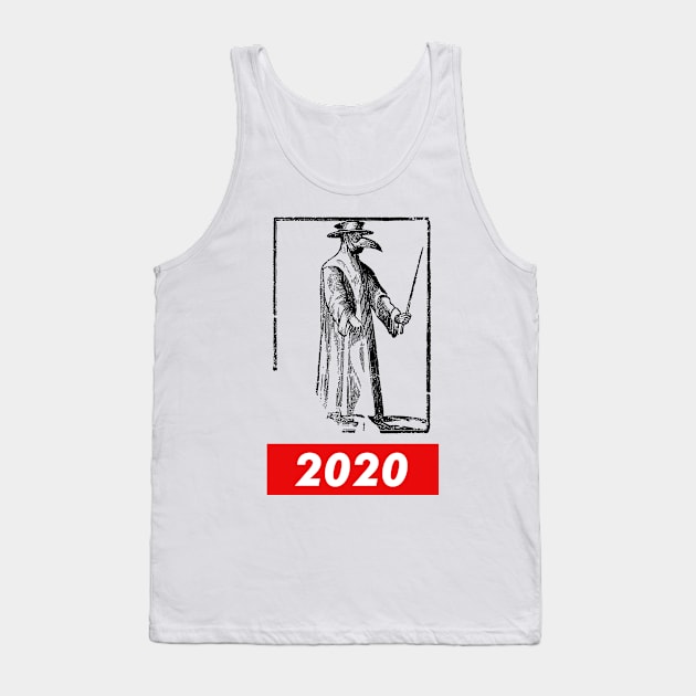 2020 Plague Doctor Tank Top by DankFutura